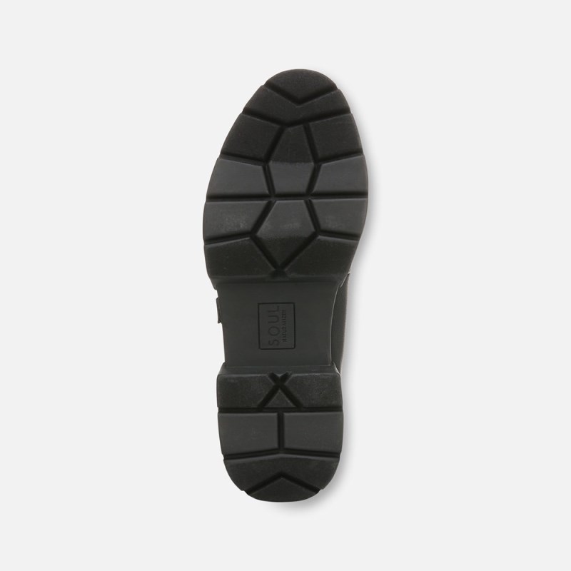 Naturalizer Shoes for Women - SOUL Olivet Mary Jane Lug Flat Black ZL10-8400J9