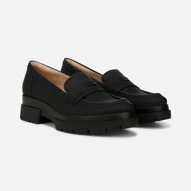 Naturalizer Shoes for Women - SOUL Ophelia Lug Sole Loafer Black CG29-8829C9