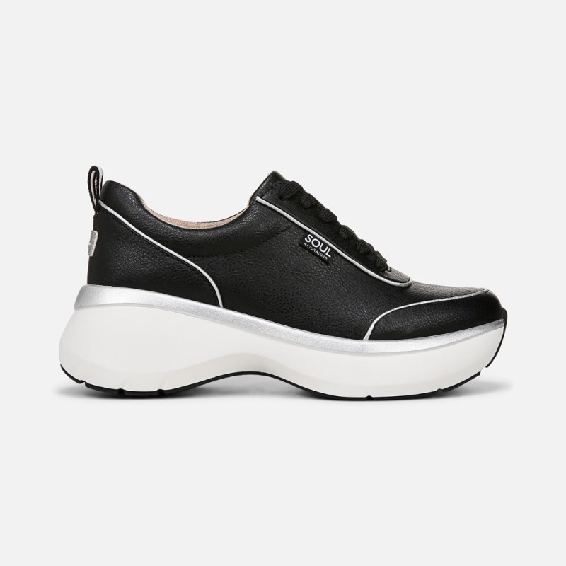 Naturalizer Shoes for Women - SOUL Roquel Lace Up Sneaker Black ZC95-4615O6
