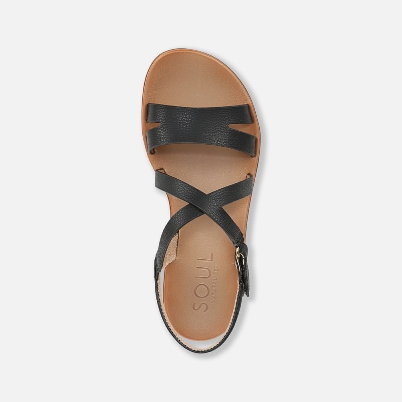 Naturalizer Shoes for Women - SOUL Shenna Sandal Black CD64-8804O7
