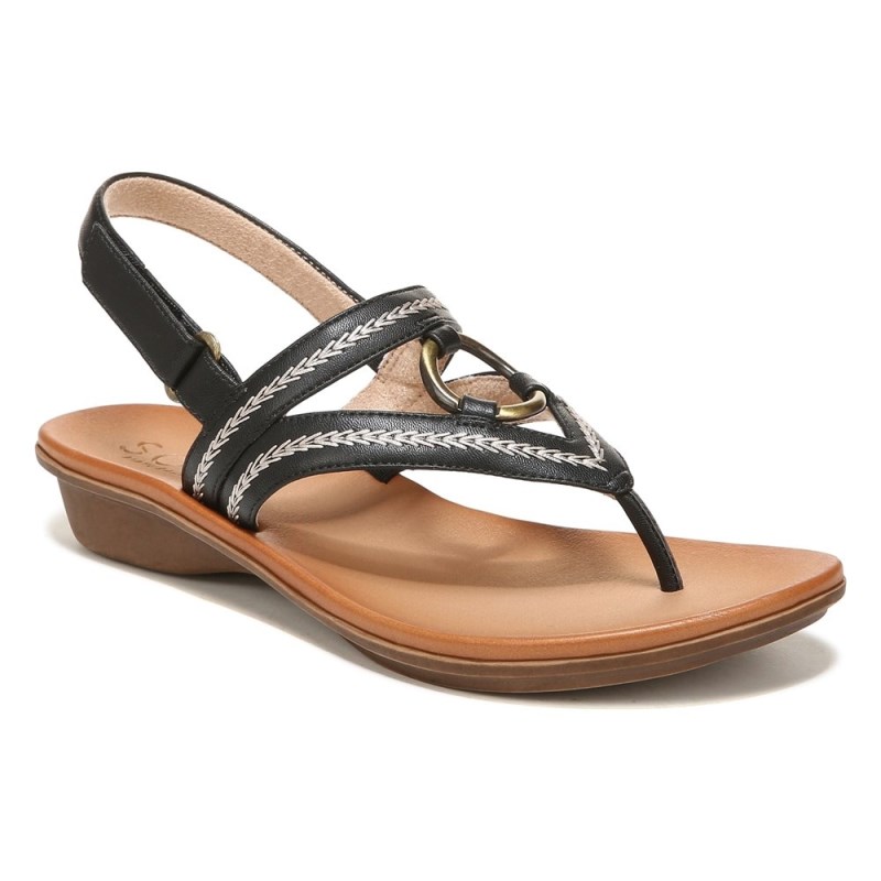 Naturalizer Shoes for Women - SOUL Sunny Sandal Black VX79-2509B0