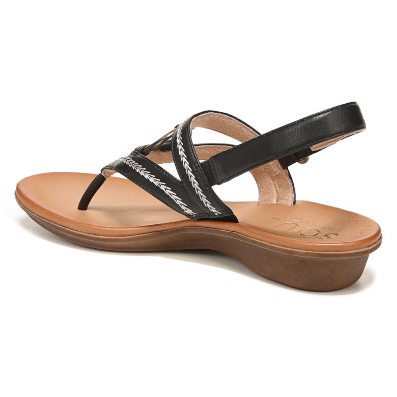 Naturalizer Shoes for Women - SOUL Sunny Sandal Black VX79-2509B0
