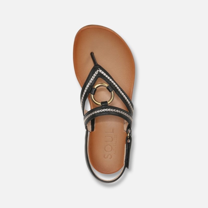 Naturalizer Shoes for Women - SOUL Sunny Sandal Black VX79-2509B0