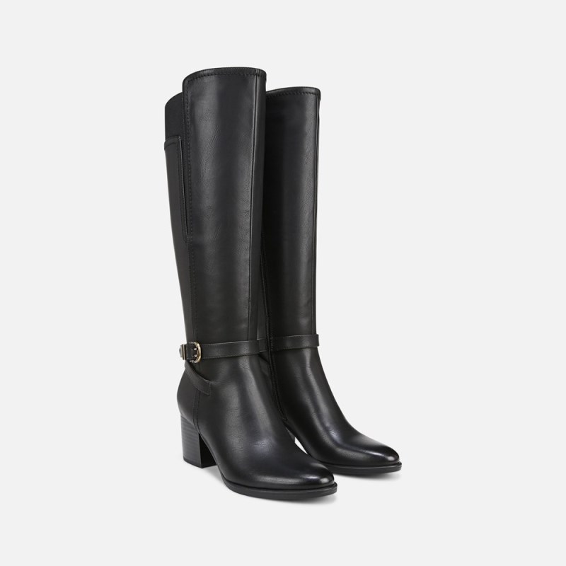 Naturalizer Shoes for Women - SOUL Uptown Wide Calf Knee High Boot Black RS41-9921R2