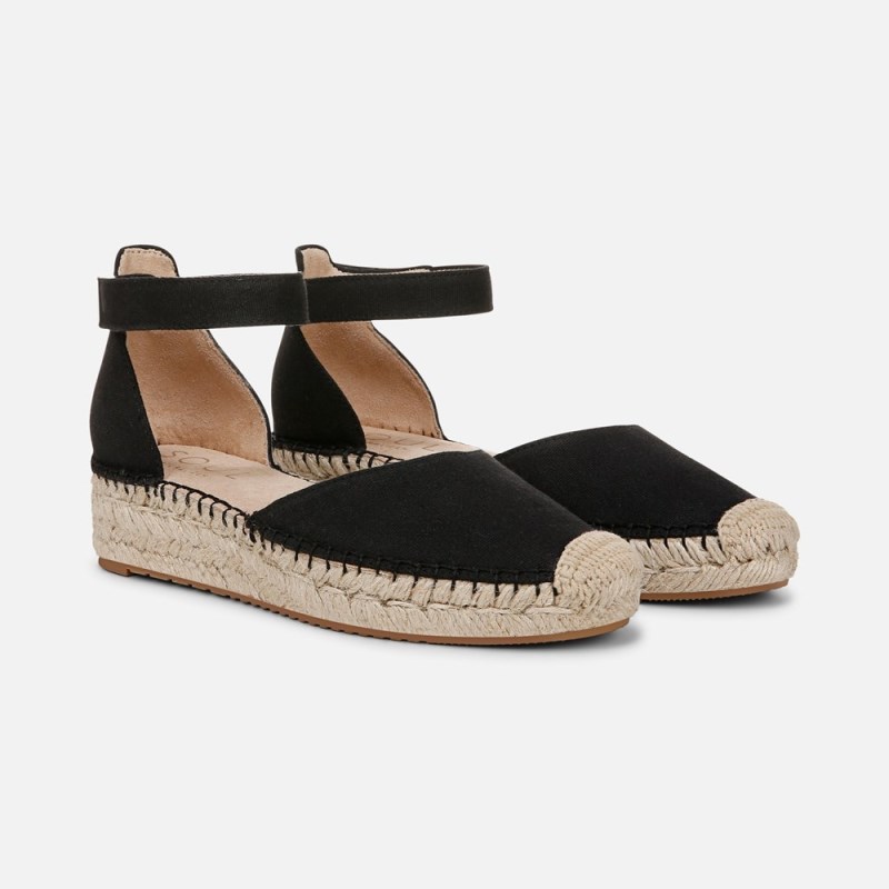 Naturalizer Shoes for Women - SOUL Wren Espadrille Black FB54-1684H7