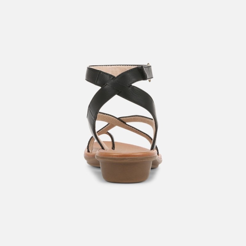 Naturalizer Shoes for Women - Soul Sivan Strappy Sandal Black HH91-6091D6