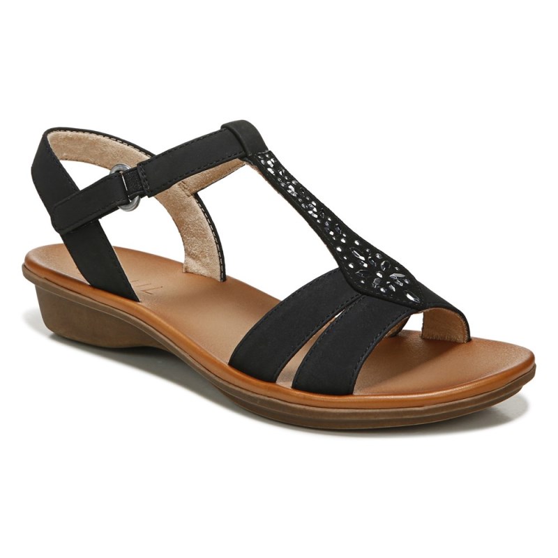 Naturalizer Shoes for Women - Soul Summer Sandal Black AI92-6372W2