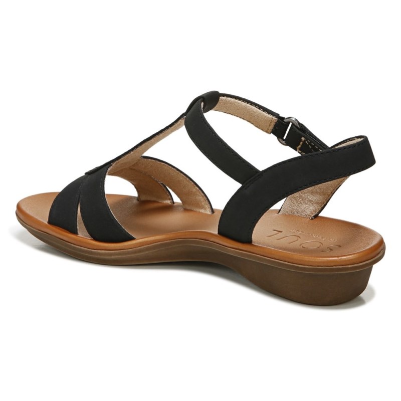 Naturalizer Shoes for Women - Soul Summer Sandal Black AI92-6372W2