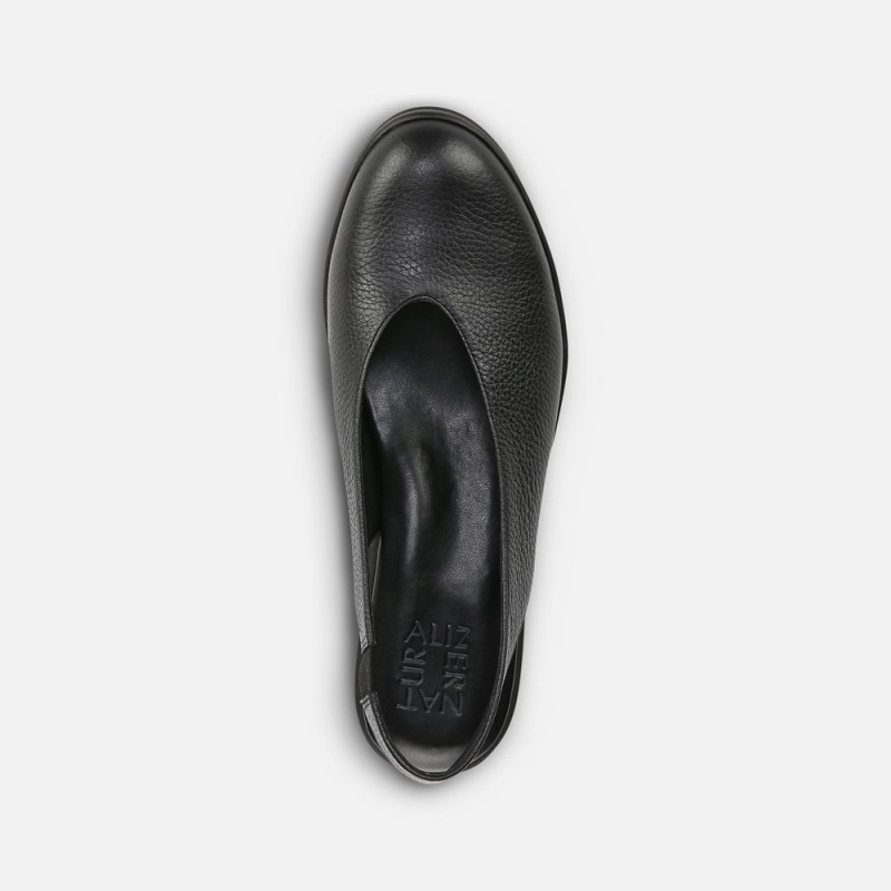 Naturalizer Shoes for Women - Sutton Slingback Wedge Black TM99-7979F0