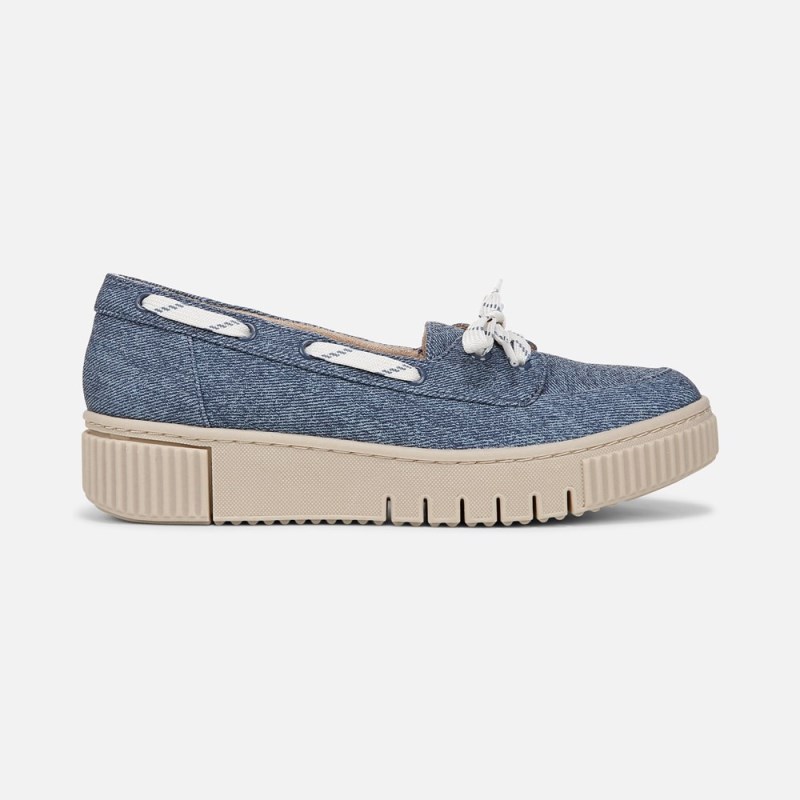 Naturalizer Shoes for Women - SOUL Tia Boat Shoe Blue OS16-8936F2