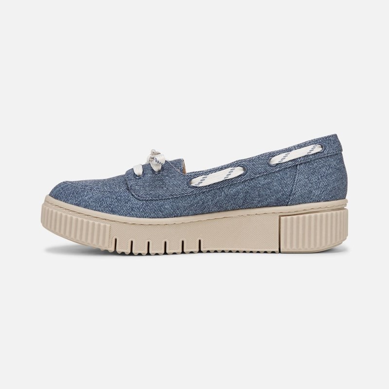 Naturalizer Shoes for Women - SOUL Tia Boat Shoe Blue OS16-8936F2