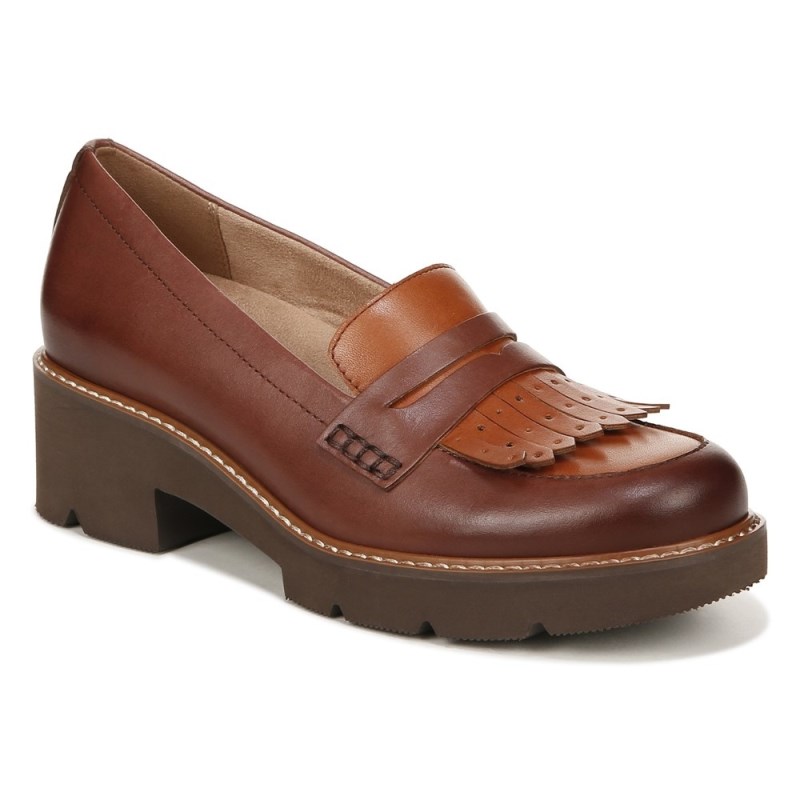 Naturalizer Shoes for Women - Darcy Loafer Brown Multi QE29-1719F8
