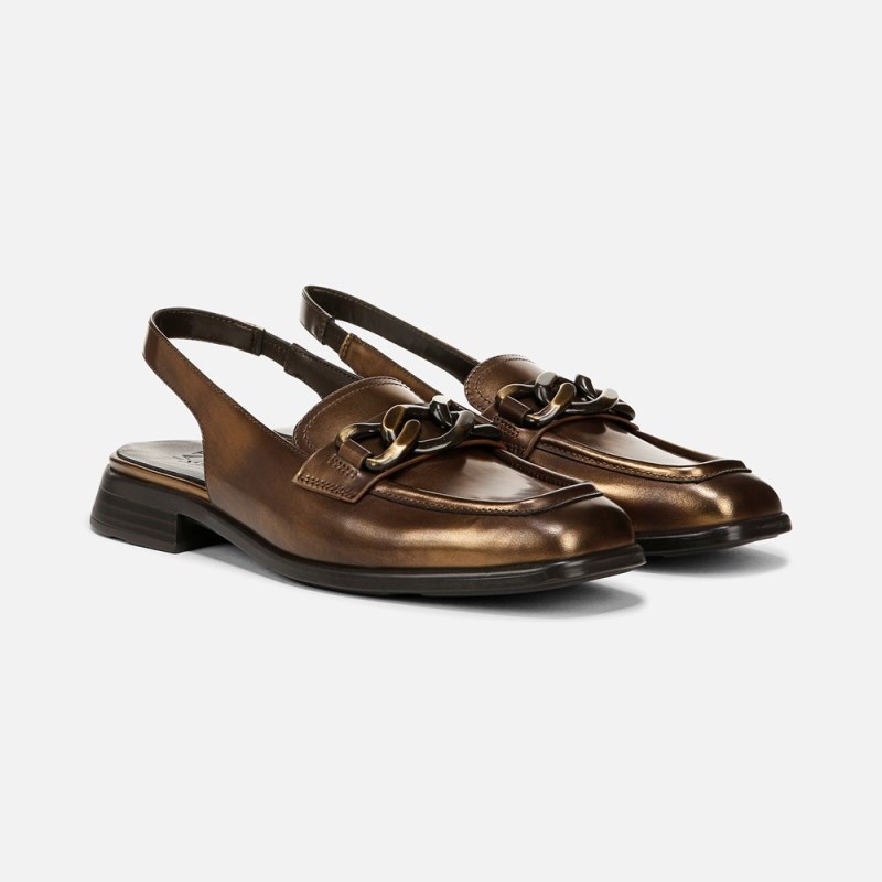 Naturalizer Shoes for Women - Frances Slingback Loafer Brown KX42-0772Z3
