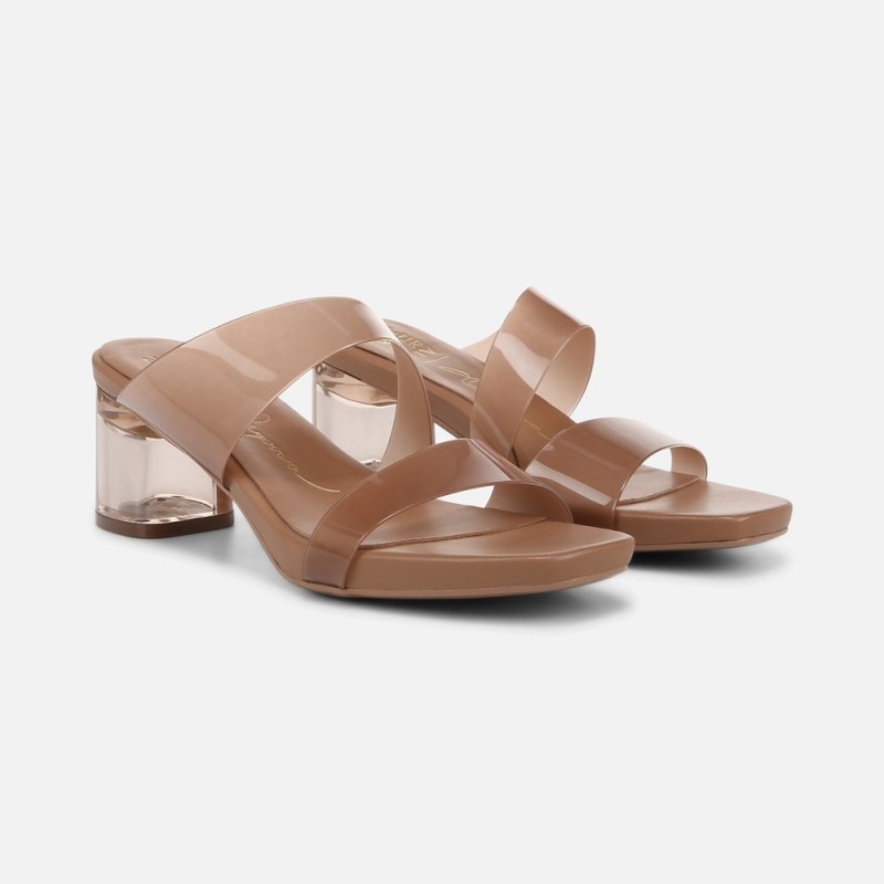 Naturalizer Shoes for Women - Illuminate Heel Sandal Brown LC57-0927V5