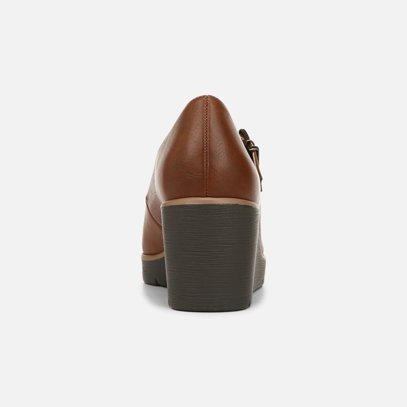Naturalizer Shoes for Women - SOUL Adore Mary Jane Wedge Brown IV39-2199P3