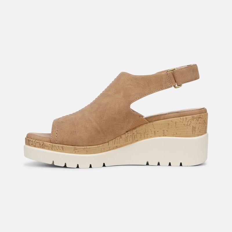 Naturalizer Shoes for Women - SOUL Giselle Wedge Sandal Brown XT41-2711H0