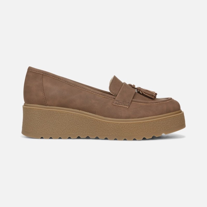 Naturalizer Shoes for Women - SOUL Josie Lug Loafer Brown LQ30-0880M6