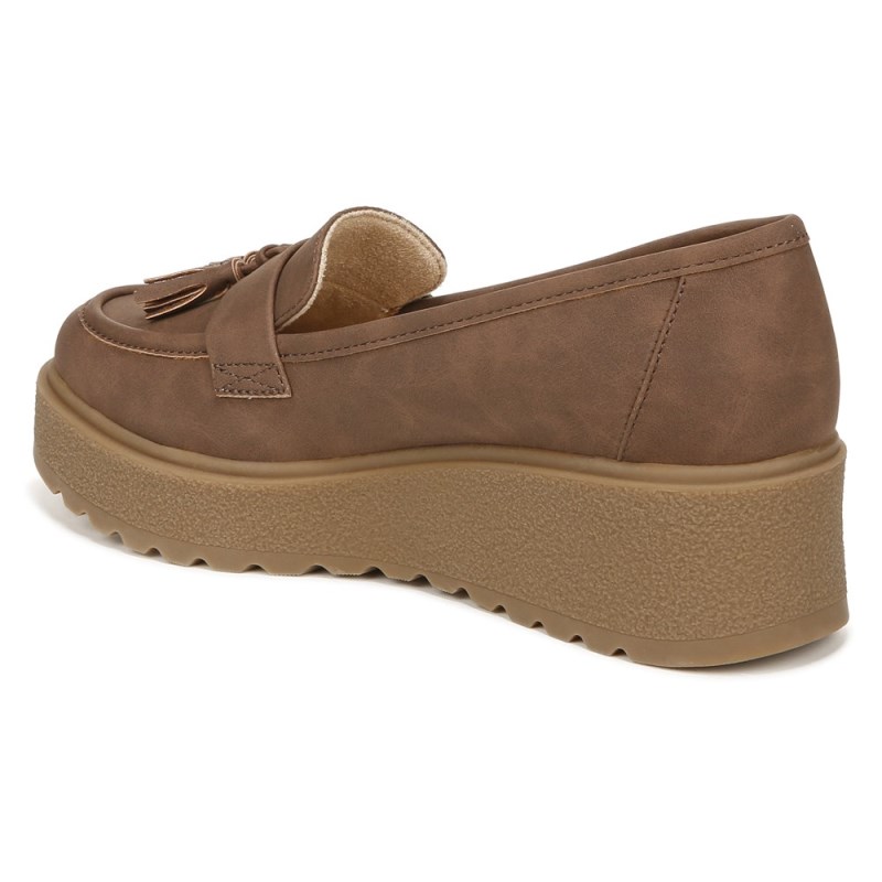 Naturalizer Shoes for Women - SOUL Josie Lug Loafer Brown LQ30-0880M6