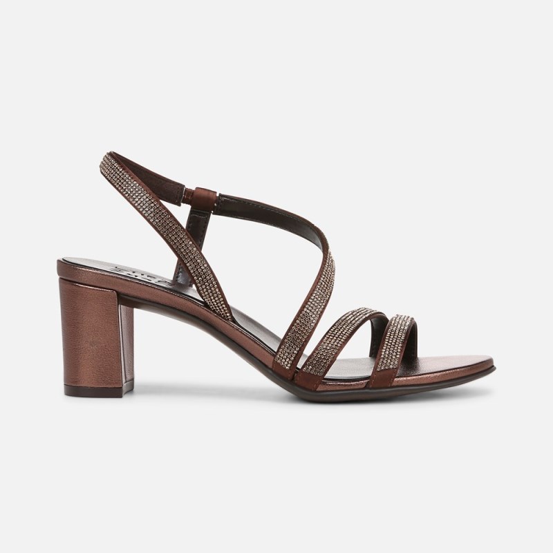 Naturalizer Shoes for Women - Vanessa Dress Sandal Brown MA82-5972A5