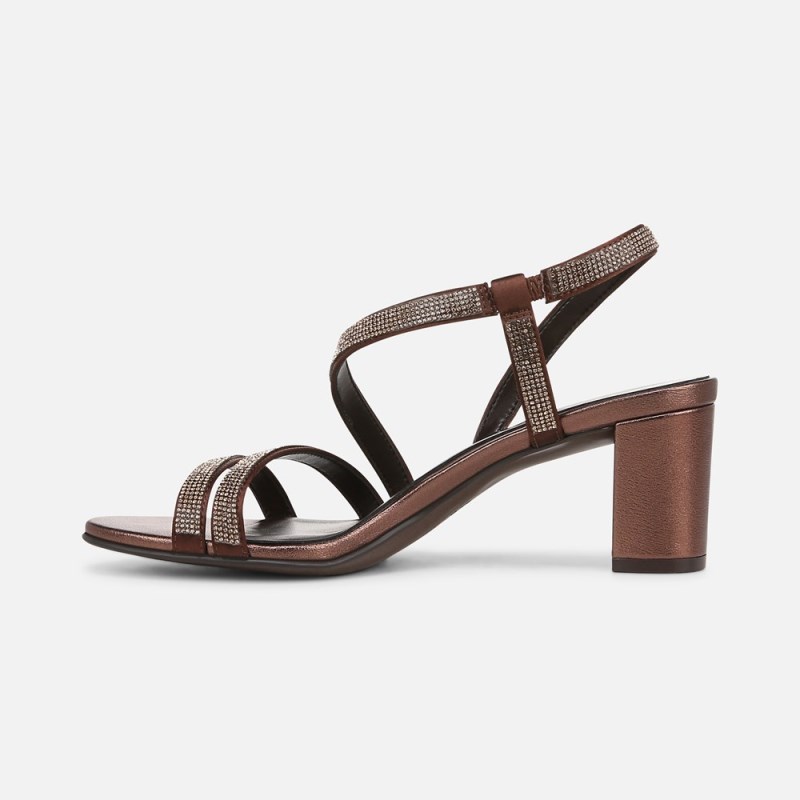 Naturalizer Shoes for Women - Vanessa Dress Sandal Brown MA82-5972A5