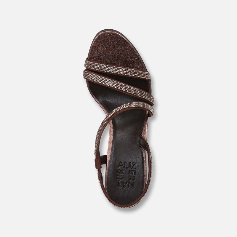 Naturalizer Shoes for Women - Vanessa Dress Sandal Brown MA82-5972A5