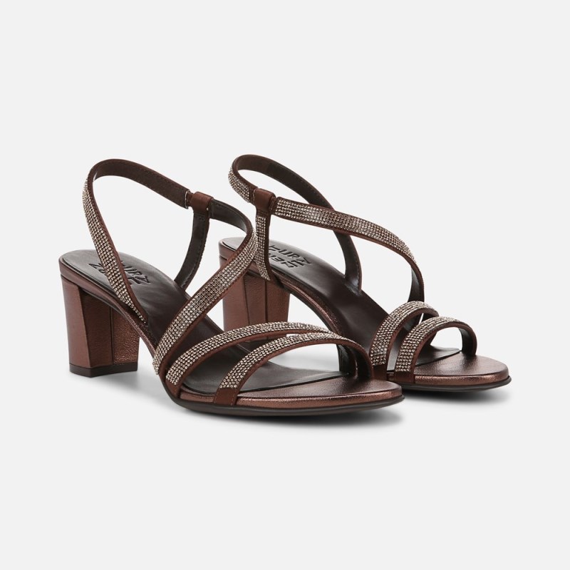 Naturalizer Shoes for Women - Vanessa Dress Sandal Brown MA82-5972A5