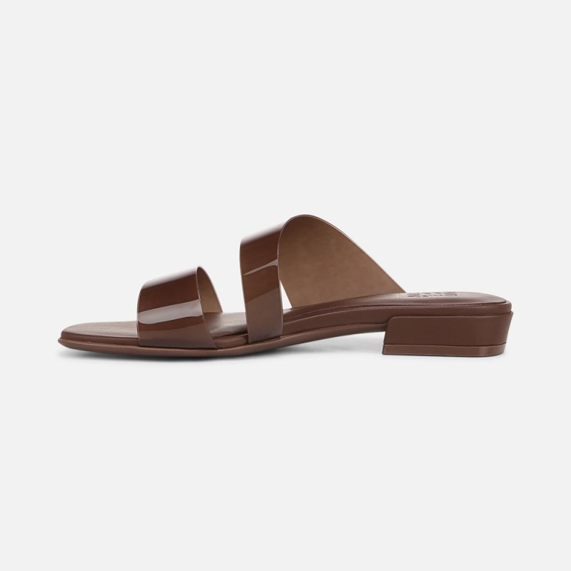 Naturalizer Shoes for Women - Illuminate Slide Sandal Chocolate HQ11-3871G7
