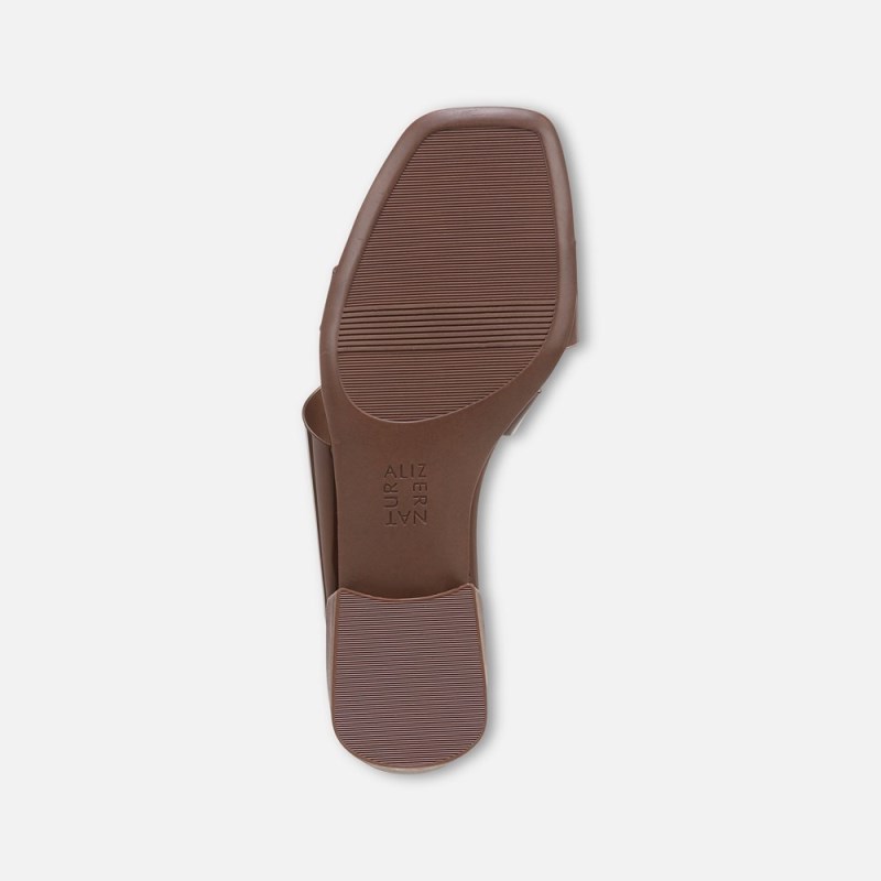 Naturalizer Shoes for Women - Illuminate Slide Sandal Chocolate HQ11-3871G7