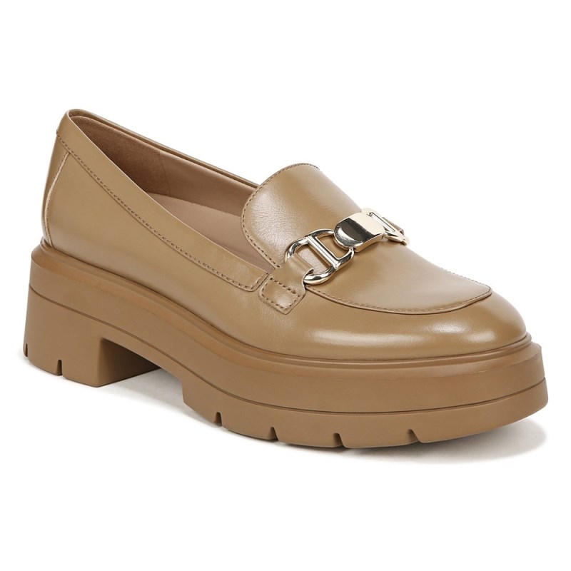Naturalizer Shoes for Women - Nina Lug Loafer Dark Brown OX96-8936U6