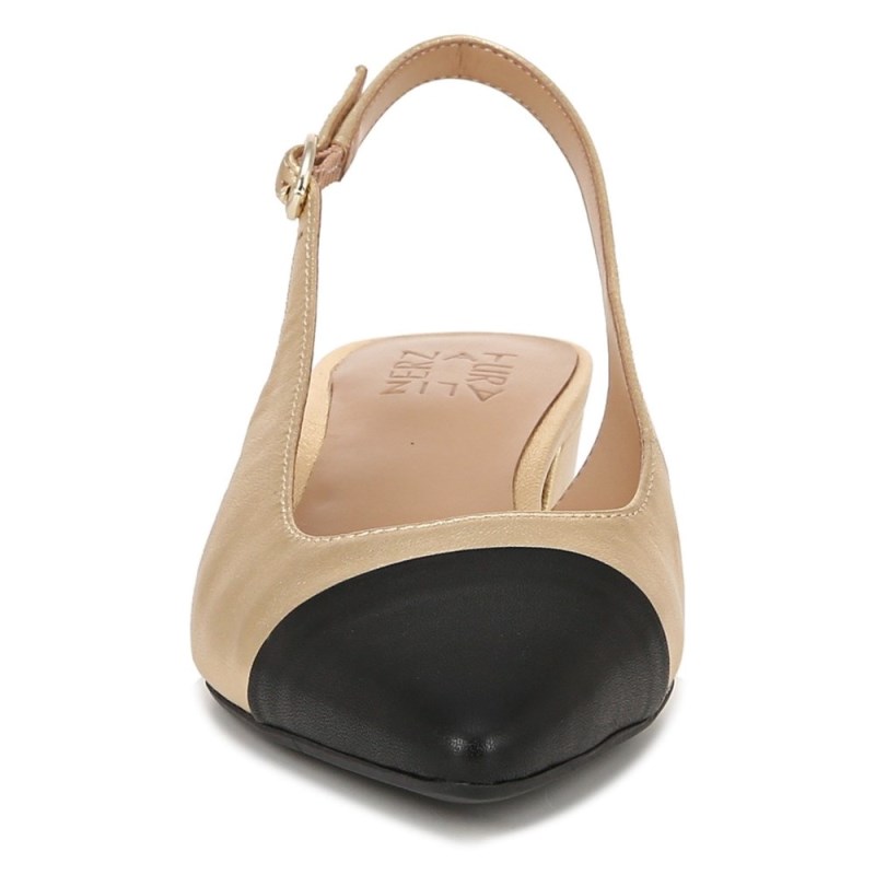Naturalizer Shoes for Women - Banks Slingback Dark Gold / Black SF55-1035R8