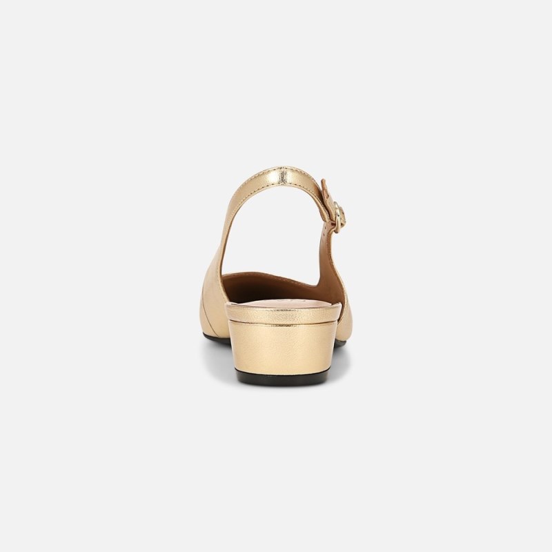 Naturalizer Shoes for Women - Banks Slingback Dark Gold / Black SF55-1035R8