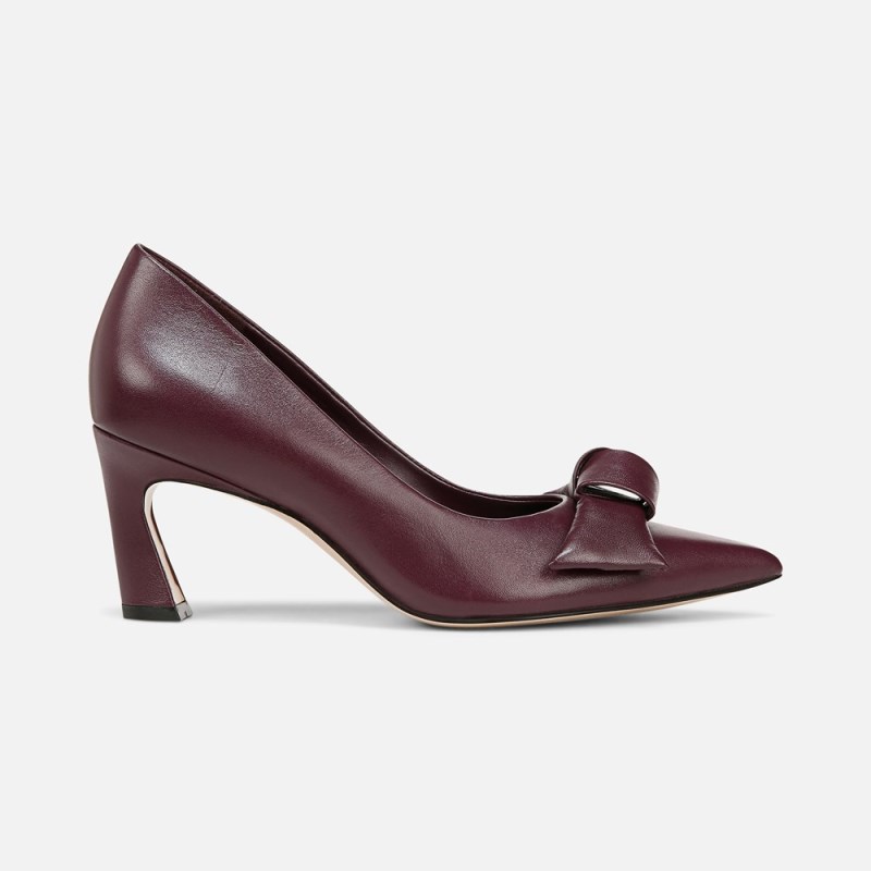 Naturalizer Shoes for Women - 27 EDIT Emery Bow Pump Deep Purple PF14-0104N6