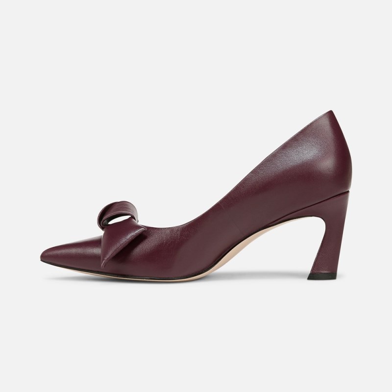 Naturalizer Shoes for Women - 27 EDIT Emery Bow Pump Deep Purple PF14-0104N6