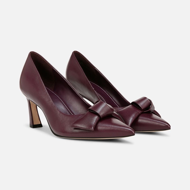 Naturalizer Shoes for Women - 27 EDIT Emery Bow Pump Deep Purple PF14-0104N6
