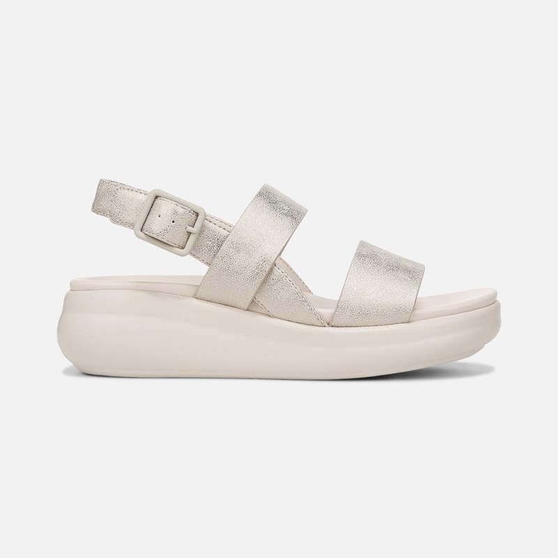 Naturalizer Shoes for Women - Coast Wedge Sandal Gold CX90-7710K1