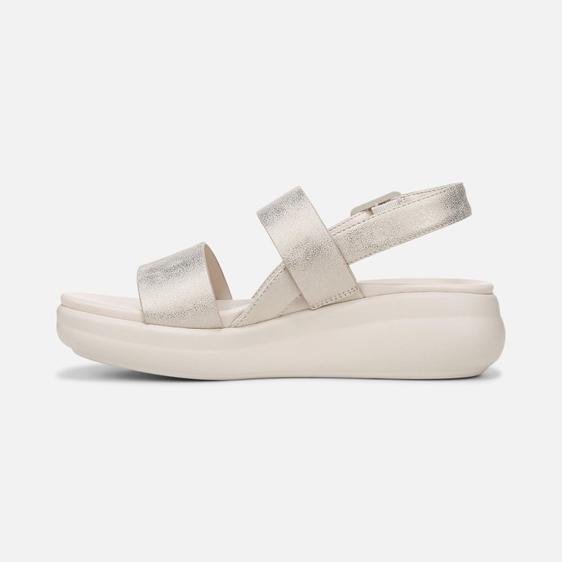 Naturalizer Shoes for Women - Coast Wedge Sandal Gold CX90-7710K1