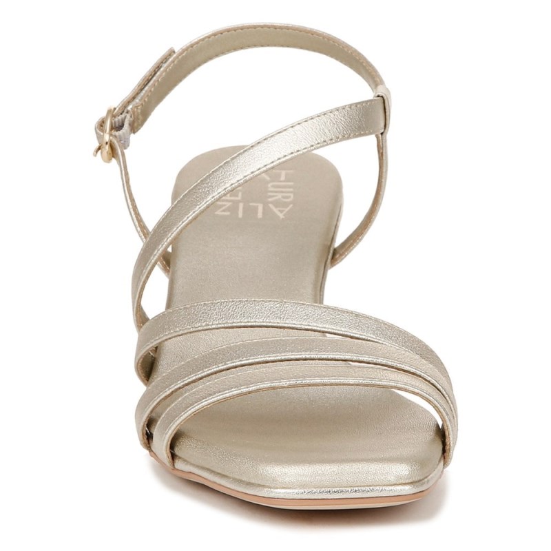 Naturalizer Shoes for Women - Galaxy Dress Sandal Gold EN76-2646S1