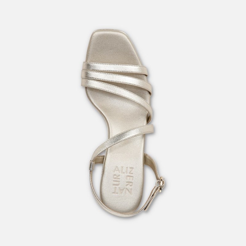 Naturalizer Shoes for Women - Galaxy Dress Sandal Gold EN76-2646S1