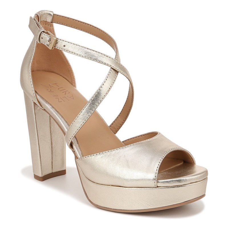 Naturalizer Shoes for Women - Melody Dress Sandal Gold VP64-1684R5