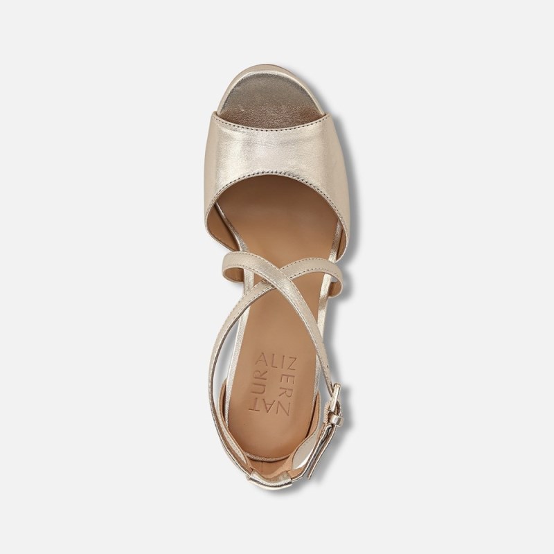 Naturalizer Shoes for Women - Melody Dress Sandal Gold VP64-1684R5