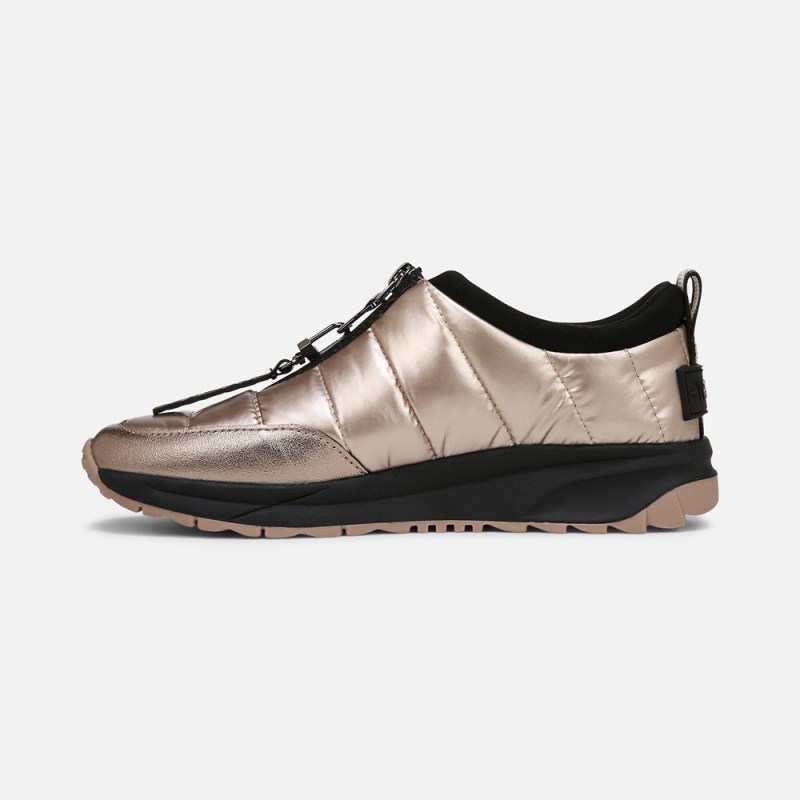 Naturalizer Shoes for Women - Think Royln Low-Breakaway Water Repellent Sneaker Gold RF53-7733S4