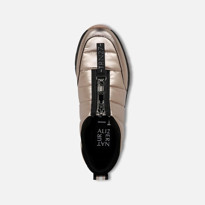 Naturalizer Shoes for Women - Think Royln Low-Breakaway Water Repellent Sneaker Gold RF53-7733S4