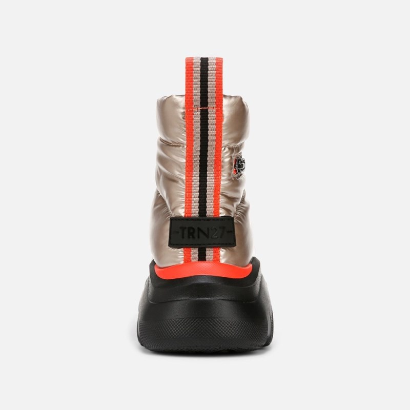 Naturalizer Shoes for Women - Think Royln Shadow-Dancer Water Repellent Bootie Gold KO75-1225Q1