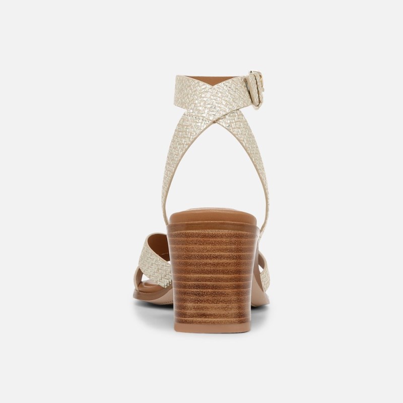 Naturalizer Shoes for Women - 27 EDIT Yumi Ankle Strap Sandal Grey Brown KB22-8582C3