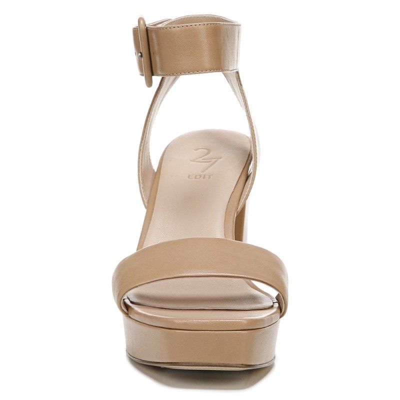 Naturalizer Shoes for Women - 27 Edit Jaselle Dress Sandal Grey Brown AB35-0075G1