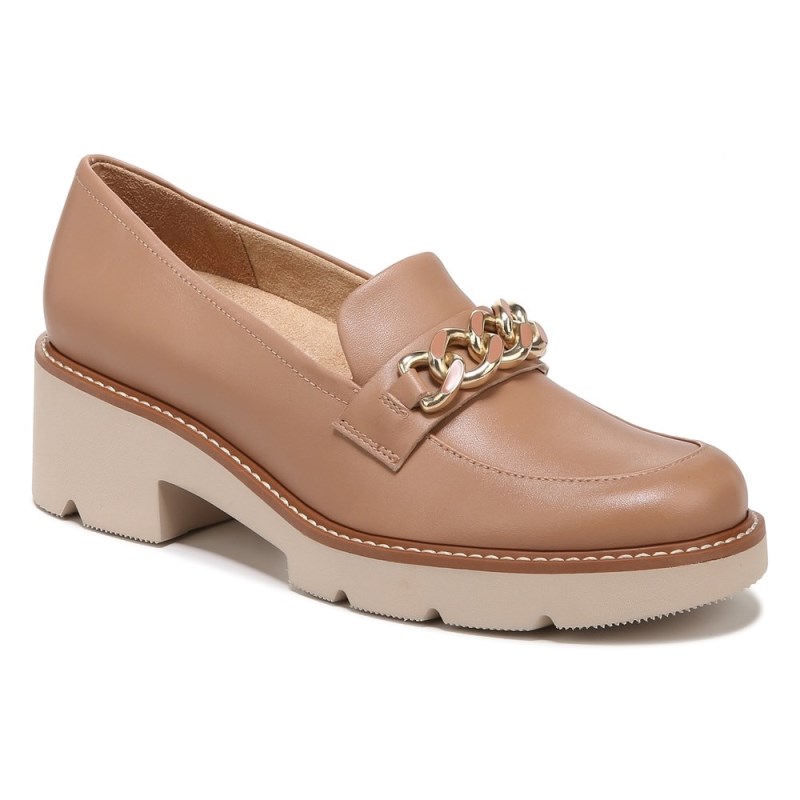 Naturalizer Shoes for Women - Desi Loafer Grey Brown PX00-3670A7