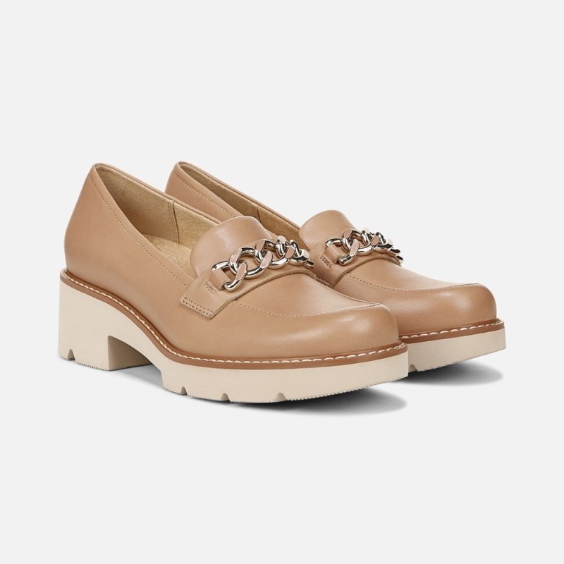 Naturalizer Shoes for Women - Desi Loafer Grey Brown PX00-3670A7