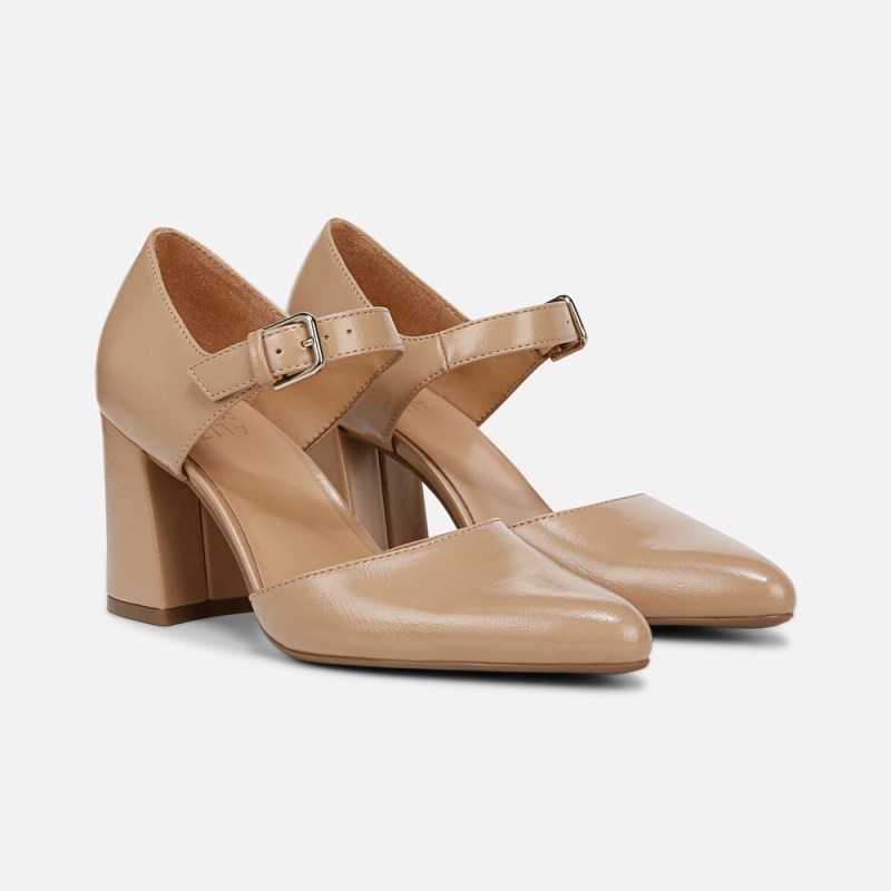 Naturalizer Shoes for Women - Pixie Mary Jane Grey Brown CJ63-7553X4