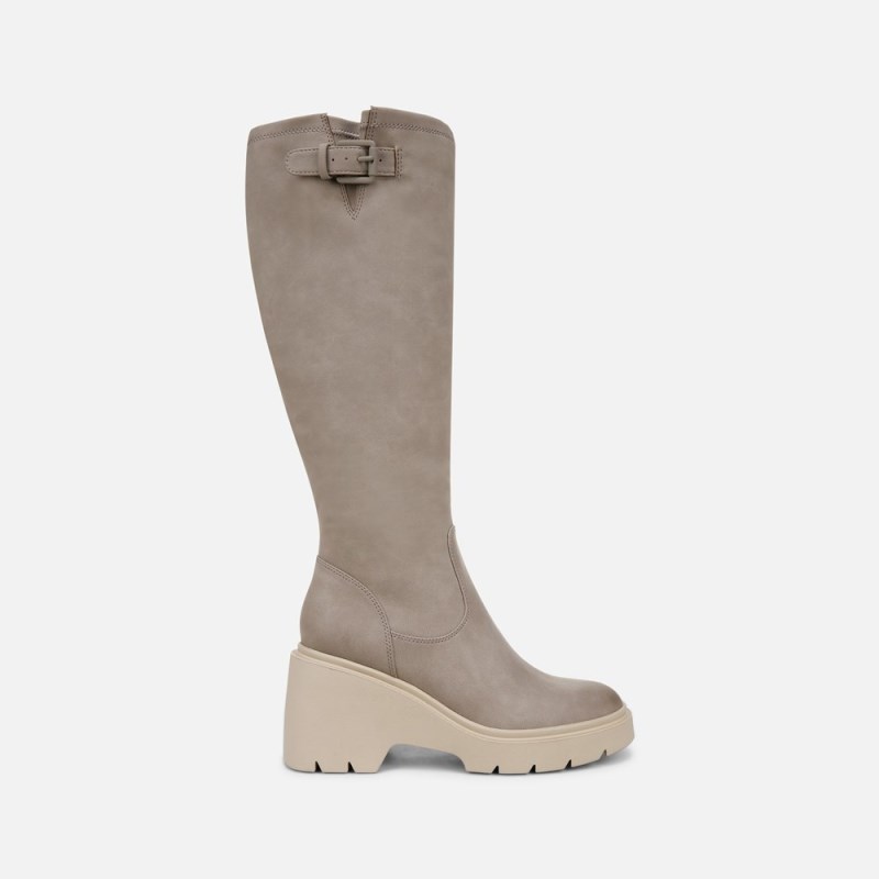 Naturalizer Shoes for Women - Soul Cache Knee High Boot Grey QZ51-9291I5