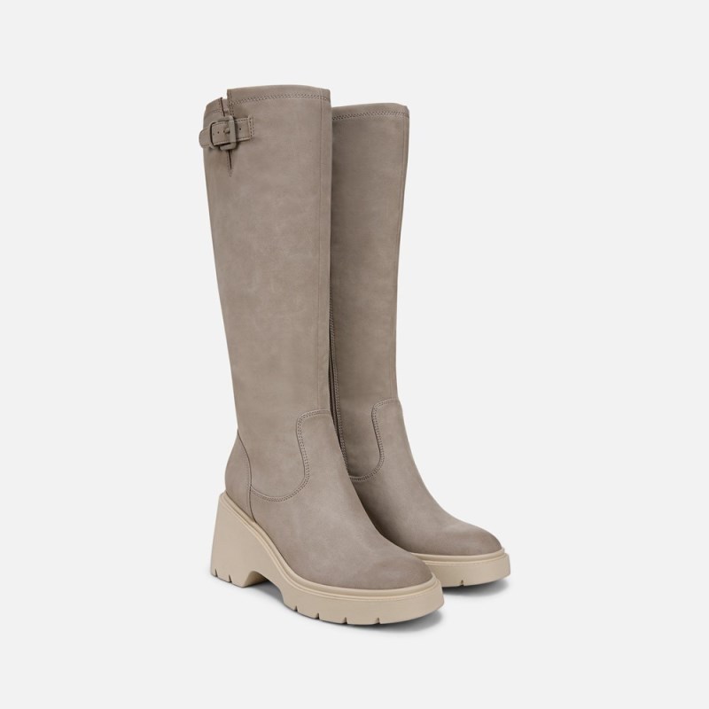 Naturalizer Shoes for Women - Soul Cache Knee High Boot Grey QZ51-9291I5